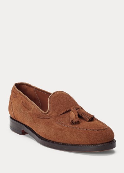 Polo Ralph Lauren Booth Suede Loafers Herre Danmark (ITCMW2508)